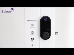 قفل Smart Deadbolt با یک سال برای کارت کد اثر انگشت APP قفل درب وای فای