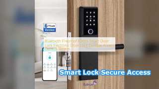 قفل درب هوشمند اثر انگشت RFID ضد حریق