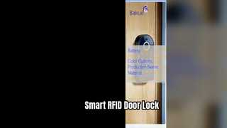 قفل هوشمند RFID درب مدیریت دسترسی ایمن
