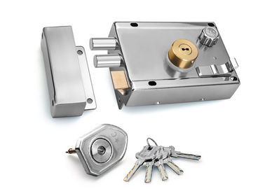قفل محافظ خانه قفل درب فولاد ضد زنگ با دو بولت استنلی