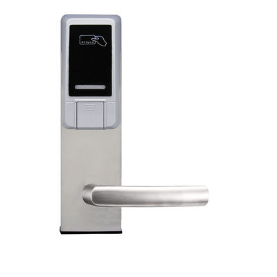 62mm Backset Card / Key Open Electronics Door Lock برای اتاق هتل SUS201