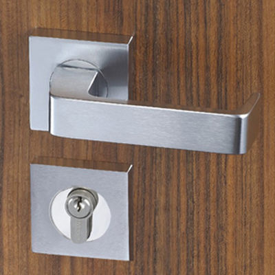 نصب آسان قفل درب زینک آلیاژ دستگیره برای 38 - 55mm درب