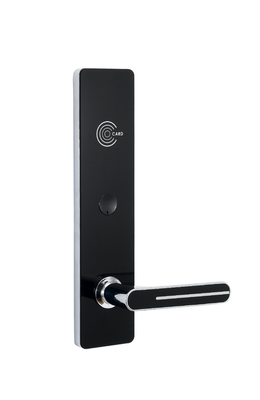 زنک سیاه گلوله رنگ هوشمند کارت RFID قفل درب برای برنامه های کاربردی هتل