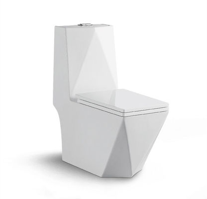 حمام مربع الماس طراحی یک قطعه توالت