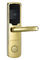 62mm Backset Tyt WiFi الکترونیک قفل درب / قفل دروازه با پوشش طلایی