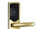 62mm Backset Tyt WiFi الکترونیک قفل درب / قفل دروازه با پوشش طلایی