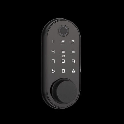 FCC Smart Deadbolt قفل درب قفل با کارت کد اثر انگشت APP WiFi Funciton