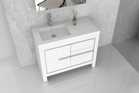 مجموعه کابینت حمام ترکیبی MDF با آینه / مجموعه غرور حمام