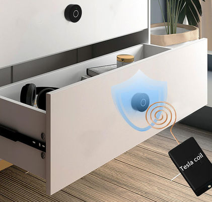 قفل کابینت هوشمند الکترونیک آلیاژ زنک 5.0 اثر انگشت بلوتوث