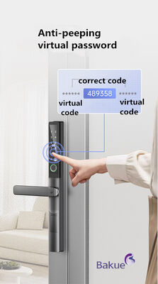 قفل درب آلومینیومی RFID مناسب برای سیستم مدیریت دسترسی امن مدرسه دستگاه امنیتی الکترونیکی