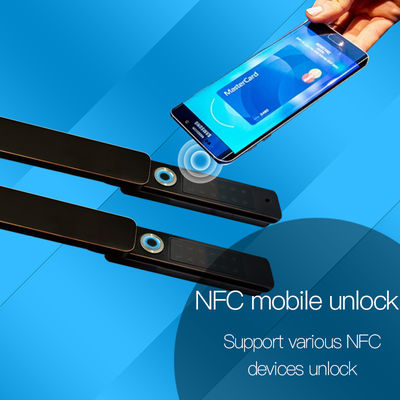 IP68 ضد آب FPC اثر انگشت درب هوشمند قفل بلوتوث عتیقه