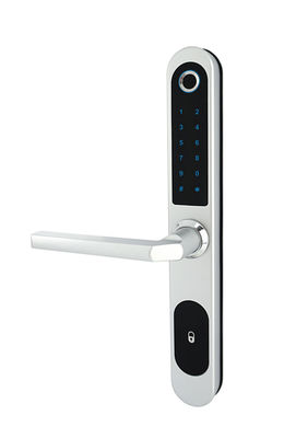 کنترل Bluetooth APP قفل هوشمند باریک آلومینیوم برای درب 30mm