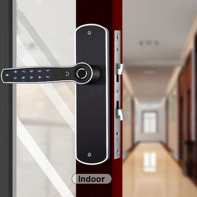 قفل درب هوشمند TTlock FPC با دستگیره برگشت پذیر